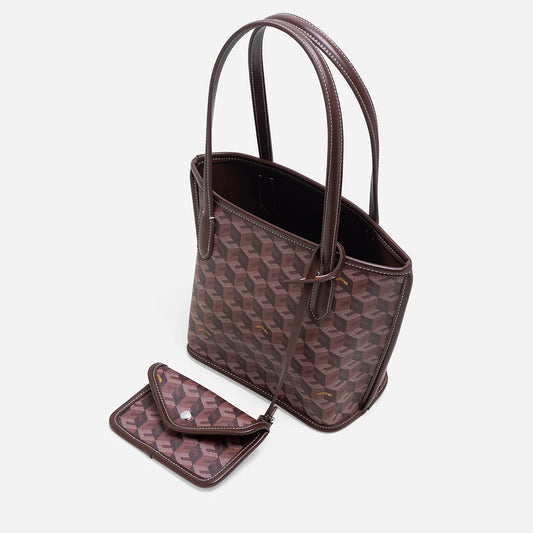 RUSSO MINI TOTE BAG- Brown