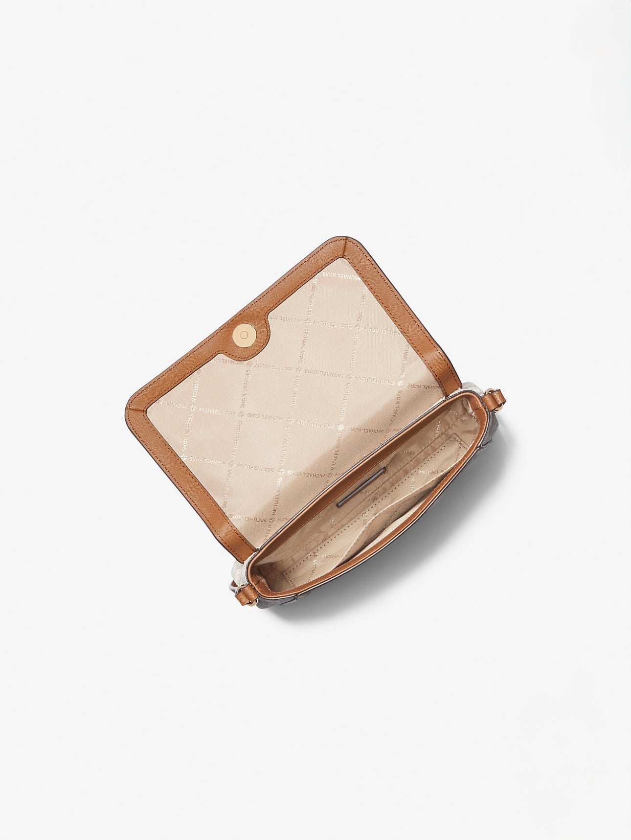 Medium Logo Convertible Crossbody Bag- VANILLA