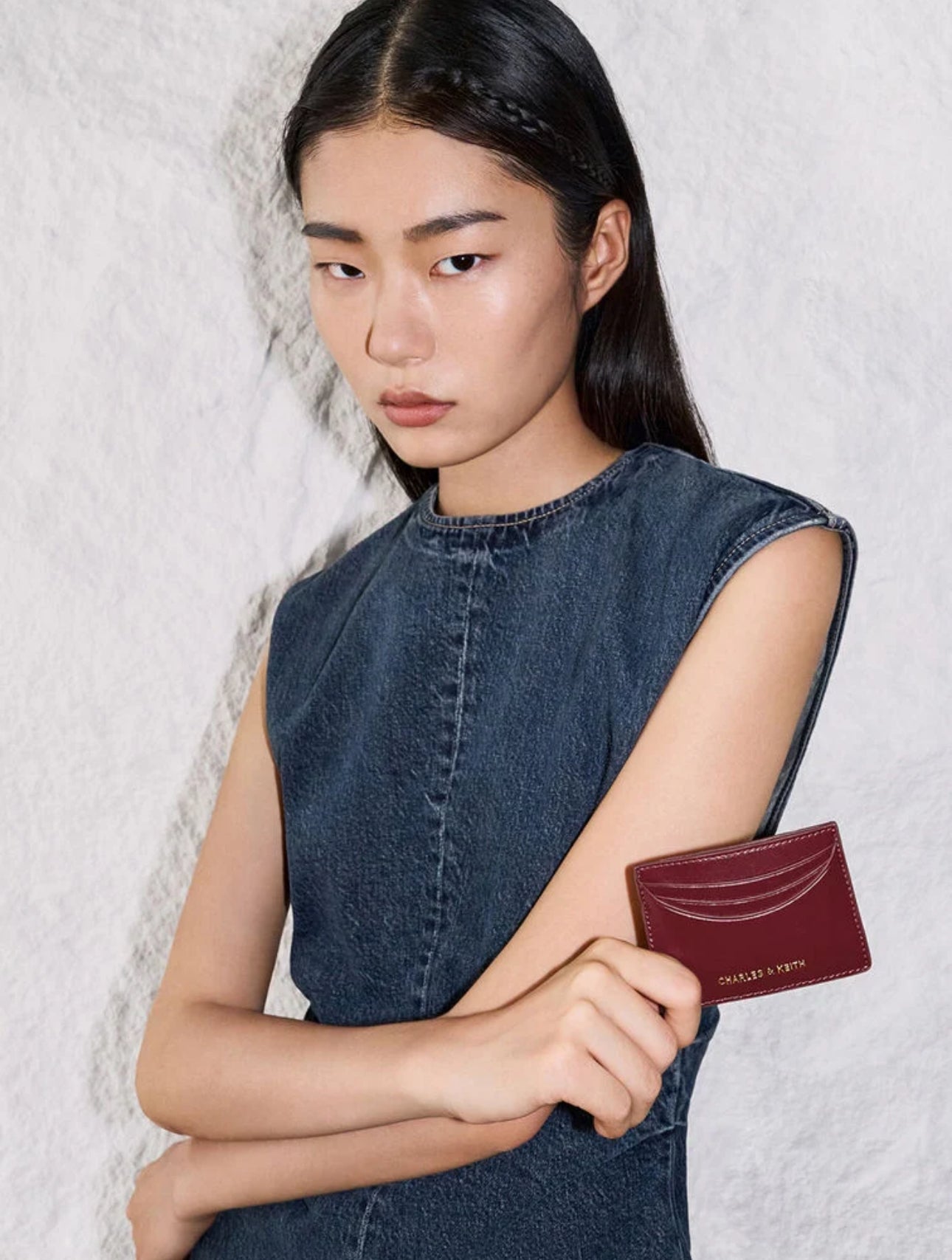 Sigrid Card Holder - Mulberry Plum