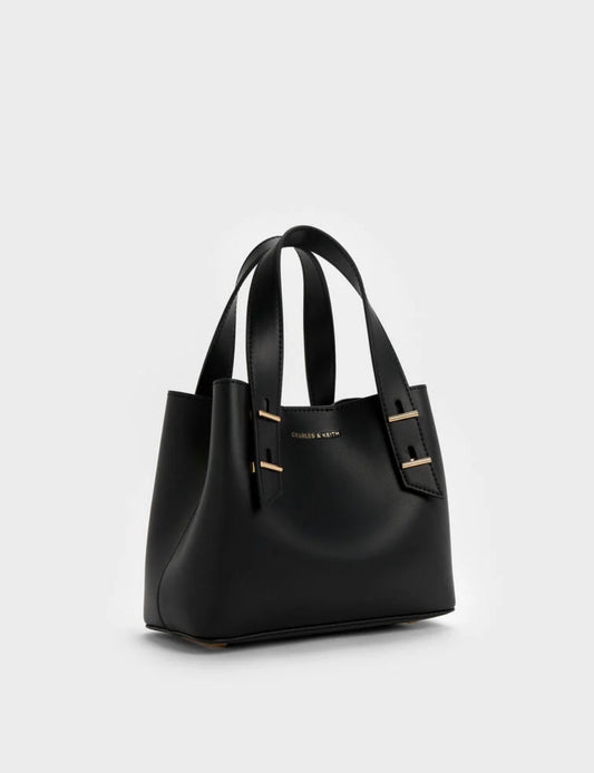 Mini Shania Tote Bag - Black