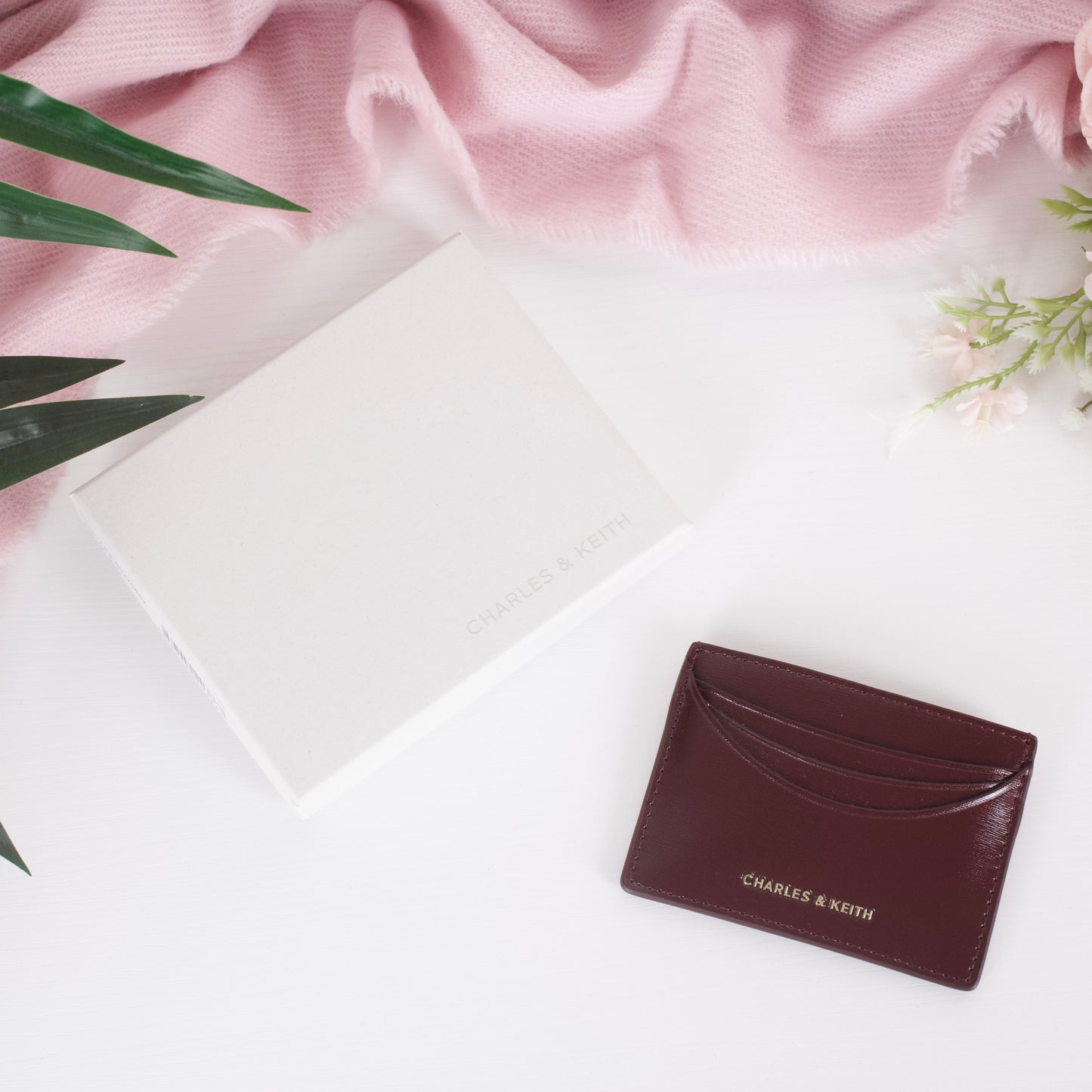 Sigrid Card Holder - Mulberry Plum
