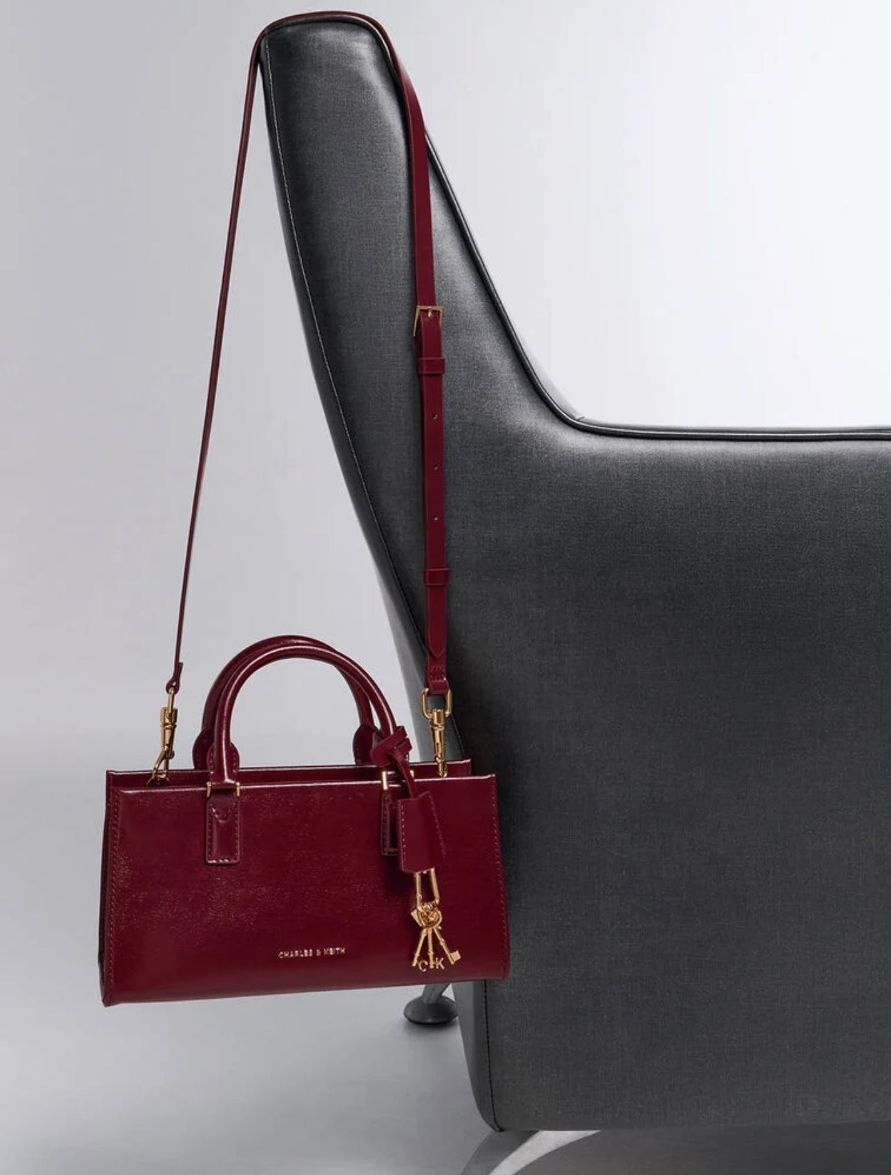 Mini Kerry Tote Bag - Mulberry Plum