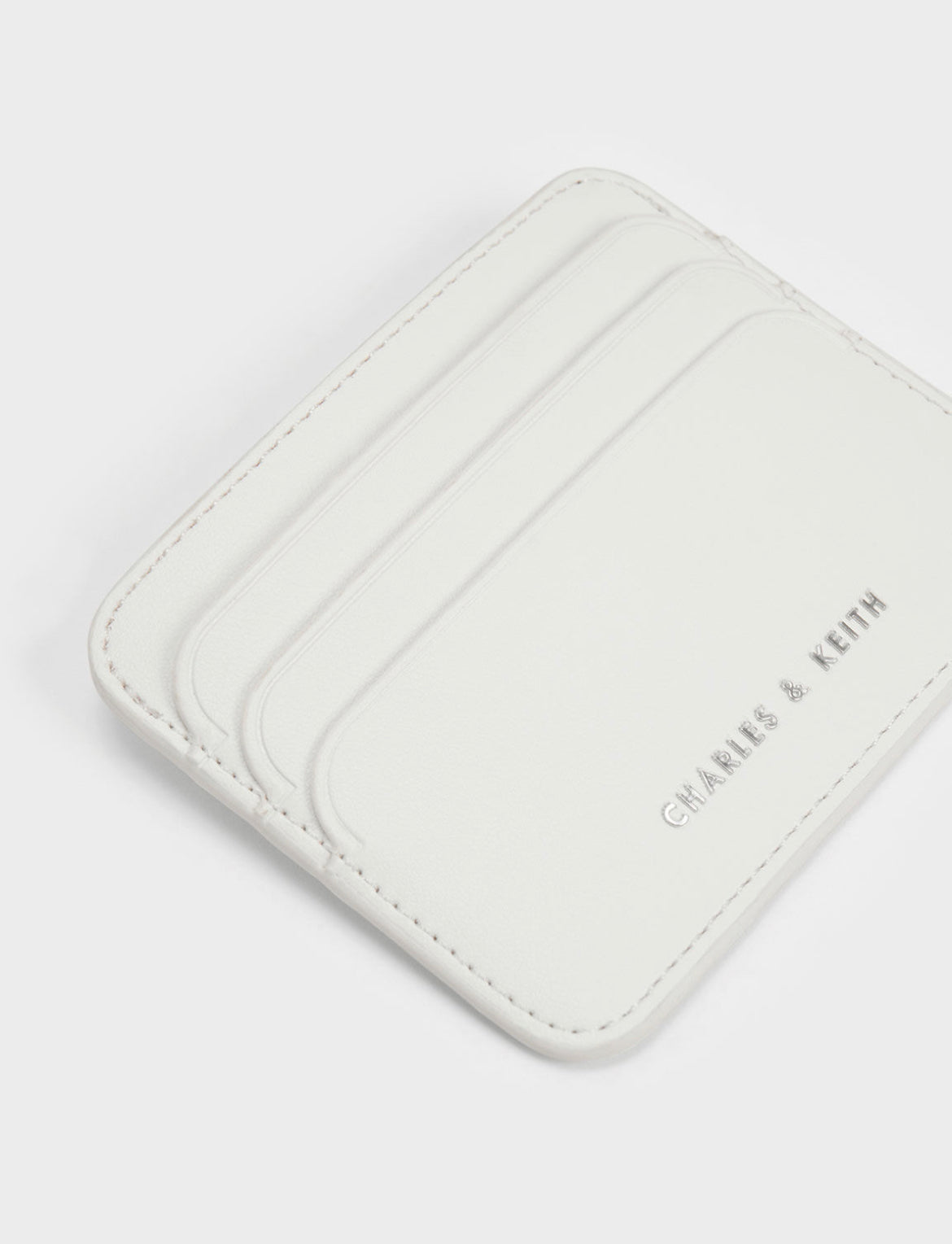 Multi-Slot Card Holder - White