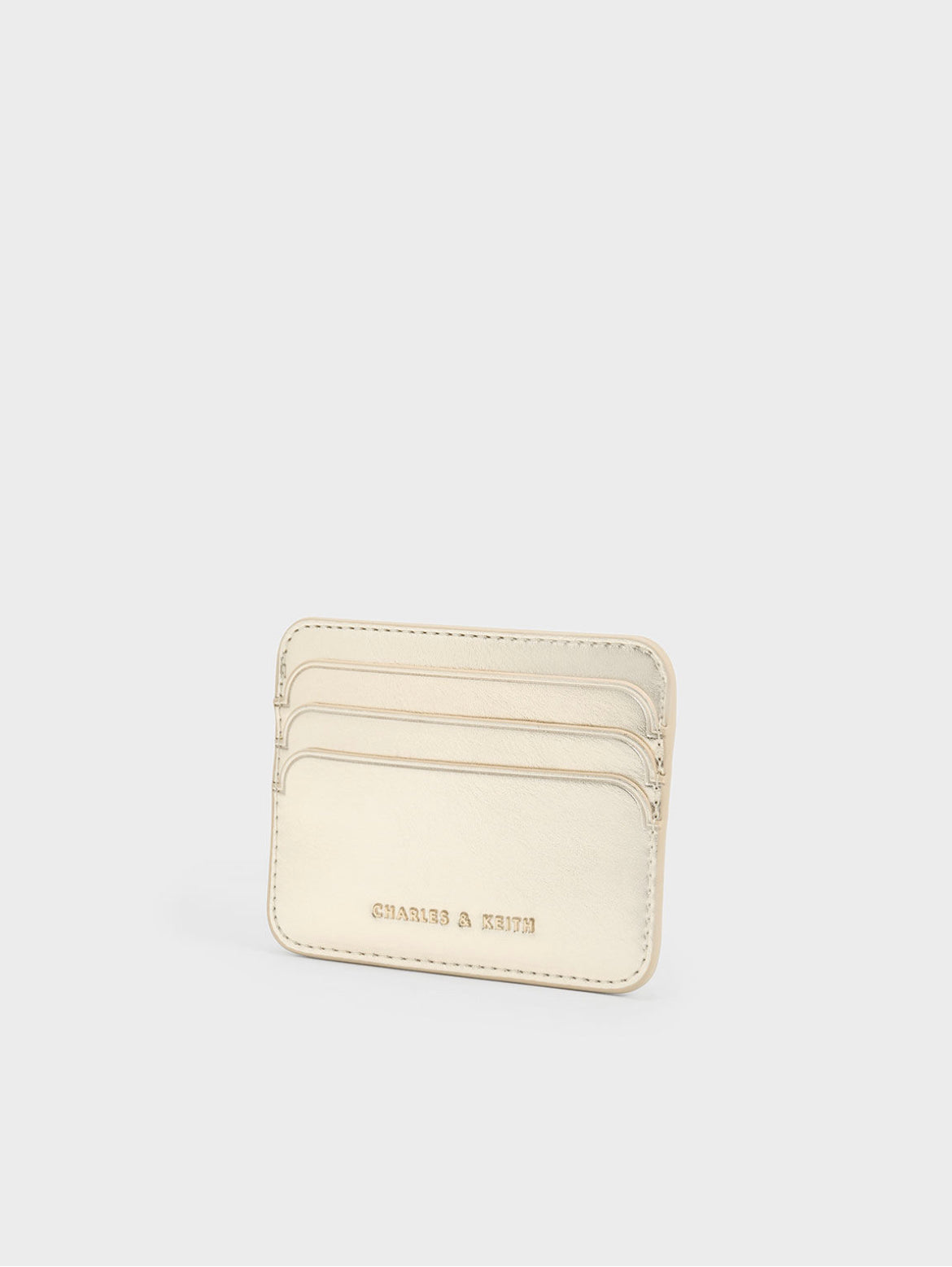 Multi-Slot Card Holder - Gold