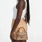 Sabrina Top-Handle Mini Bag- Brown