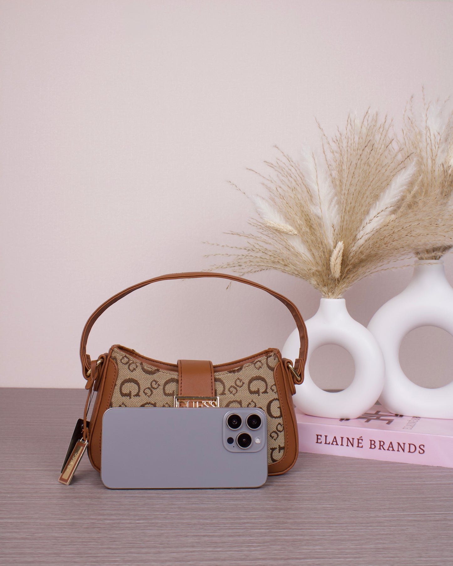 Sabrina Mini Shoulder Bag- Brown