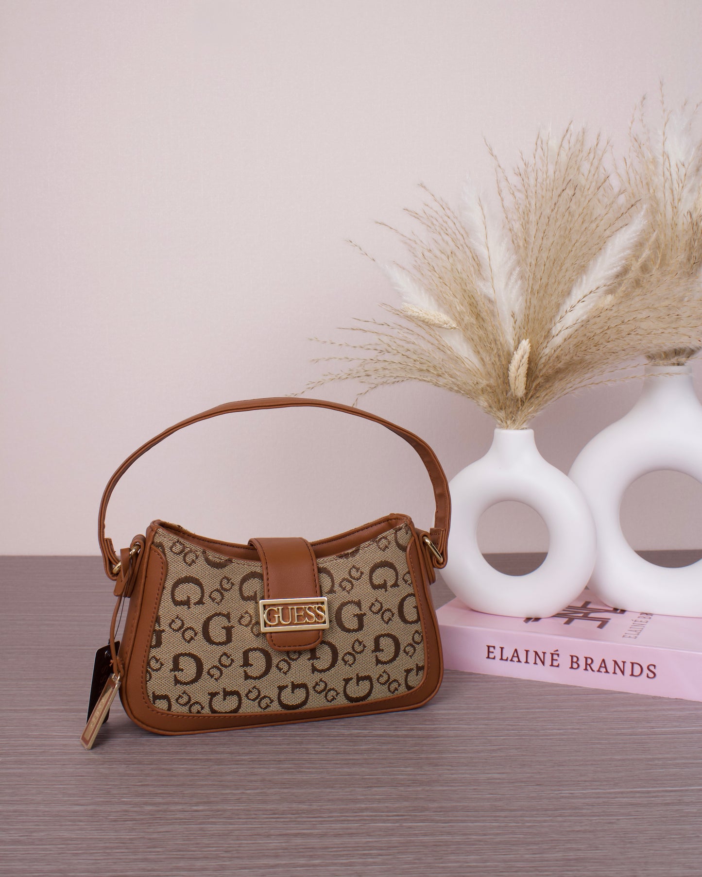 Sabrina Mini Shoulder Bag- Brown