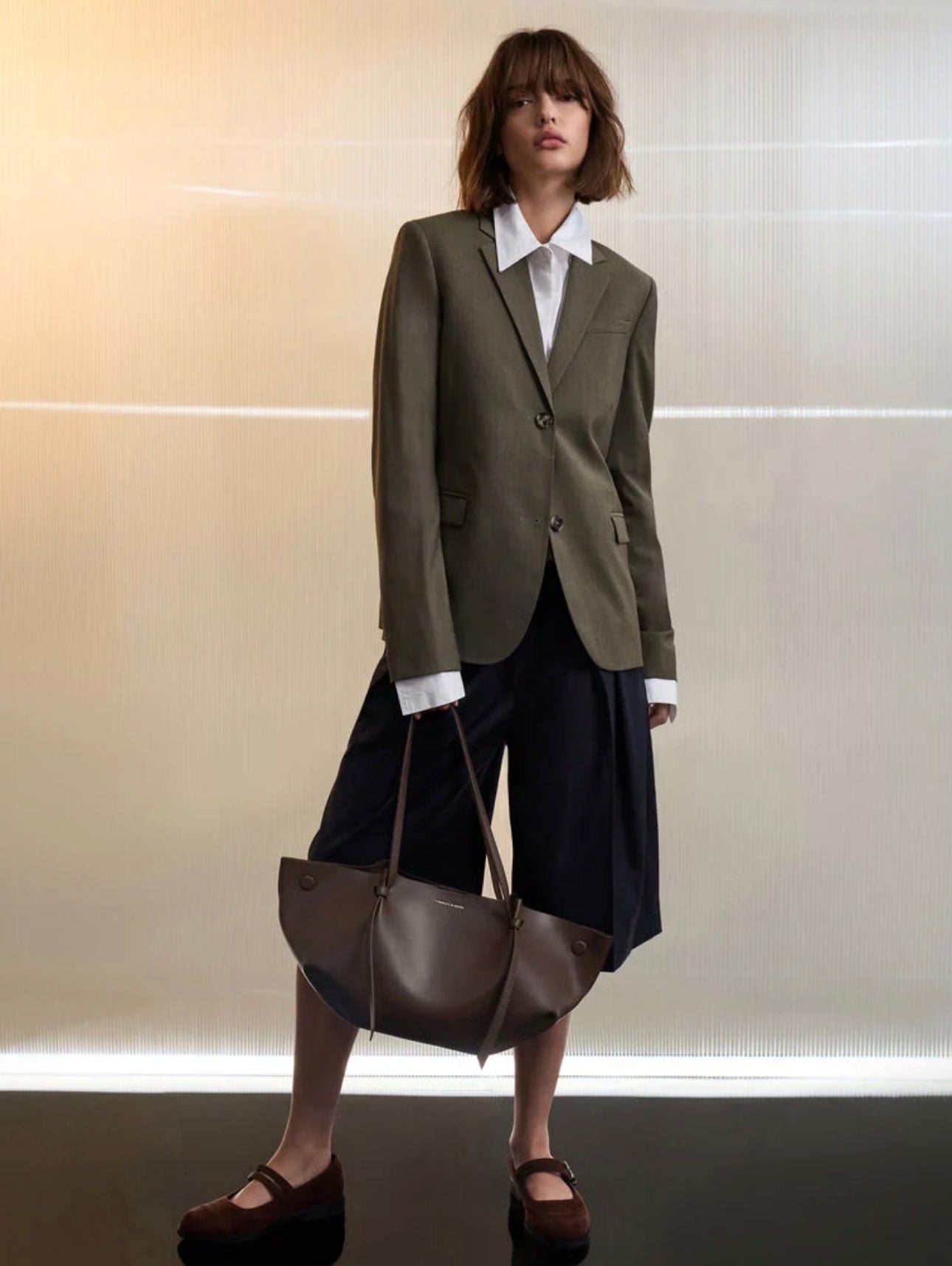 Calla Tote Bag - Espresso Brown