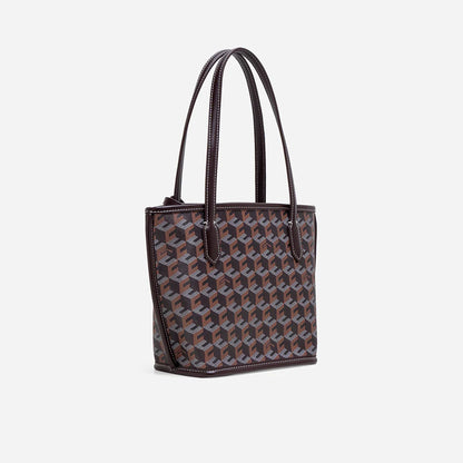 RUSSO MINI TOTE BAG- Chestnut Brown