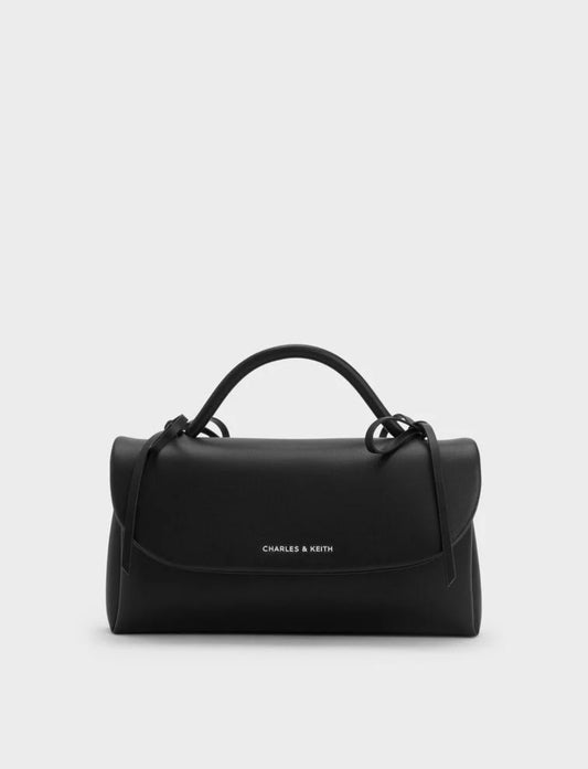 Hazel Bow Wallet On Chain - Noir