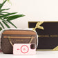 Jet Set Large Logo Crossbody Bag - BROWN