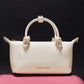 Sammie Knotted-Handle Tote Bag - Cream