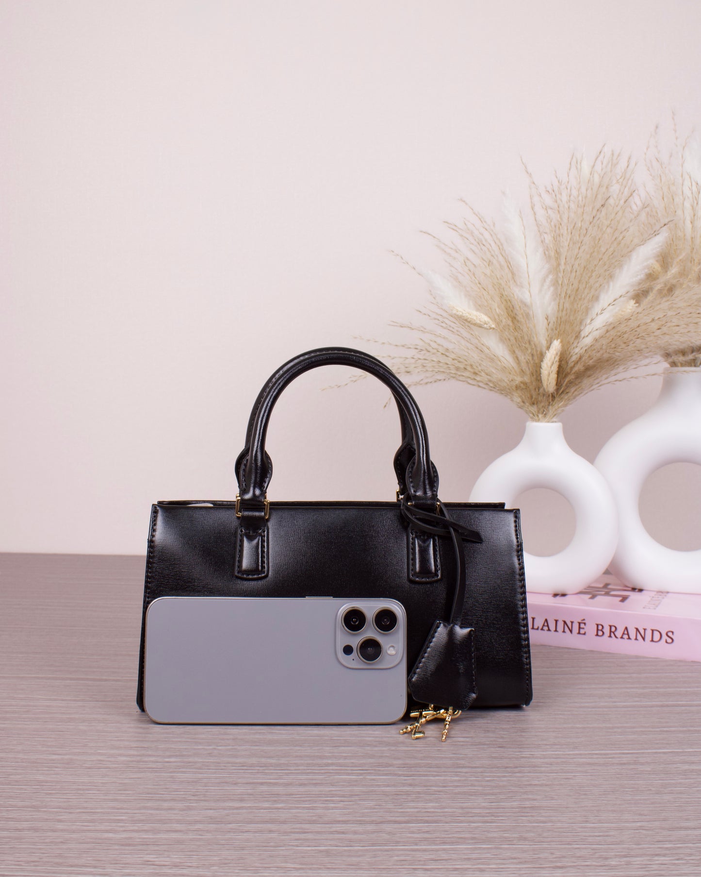 Mini Kerry Tote Bag - Black