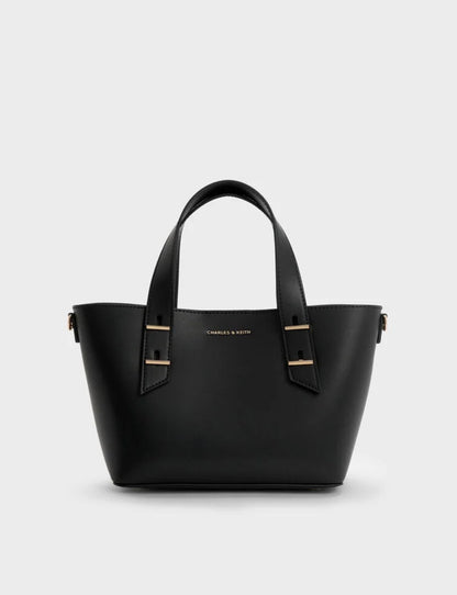 Mini Shania Tote Bag - Black