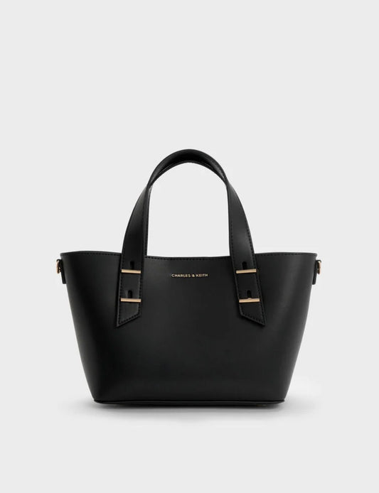 Mini Shania Tote Bag - Black