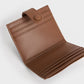Bliss Snap Button Card Holder - Chocolate