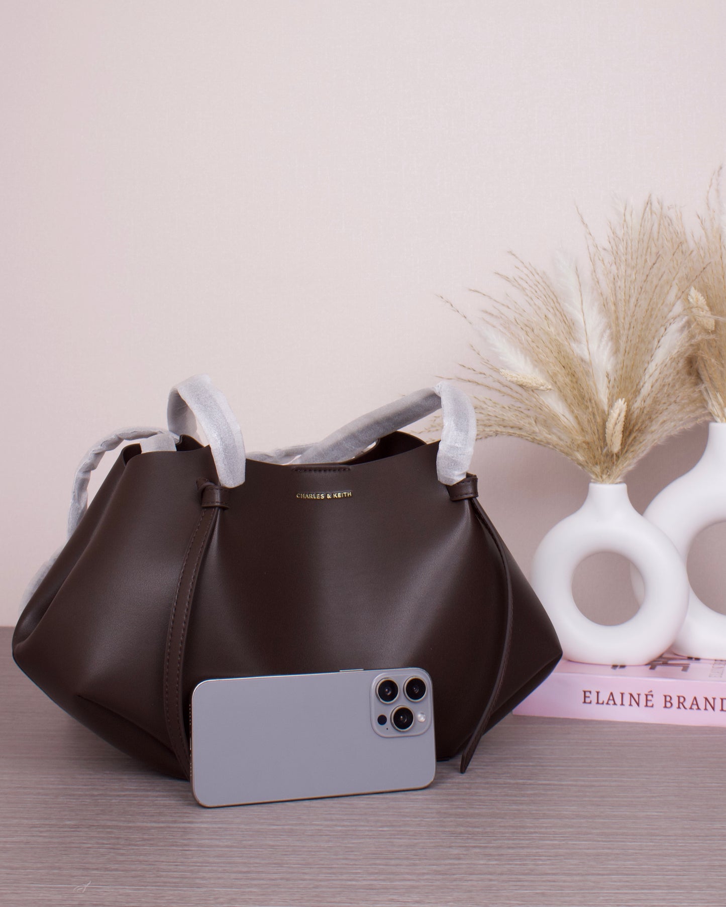 Calla Tote Bag - Espresso Brown