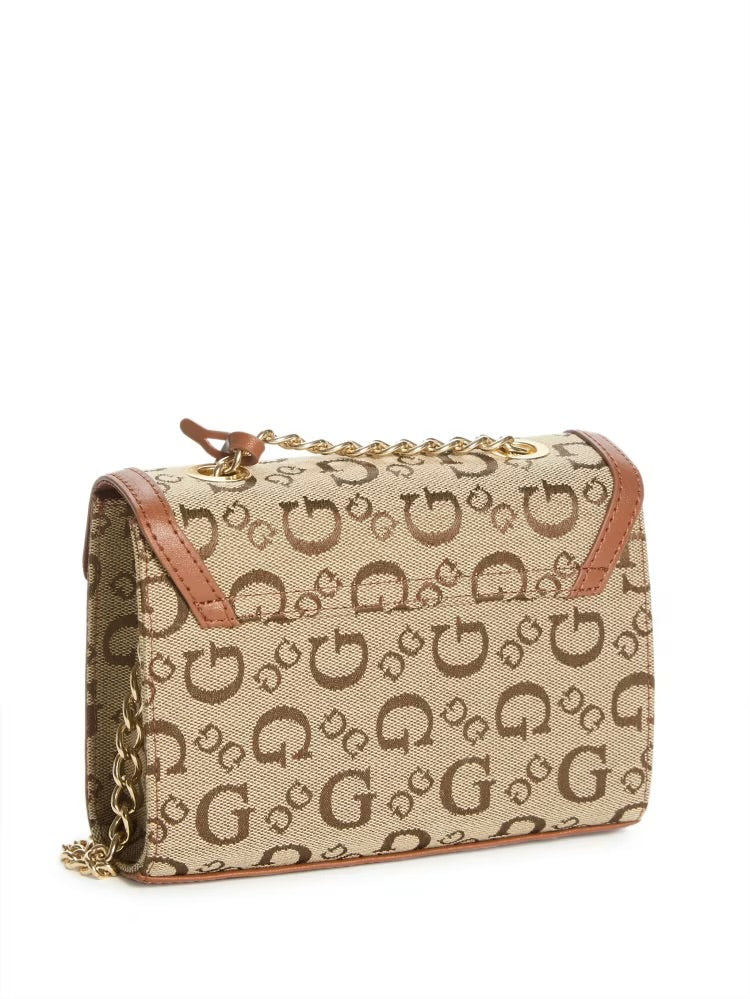 Sabrina Wallet on a String- Brown