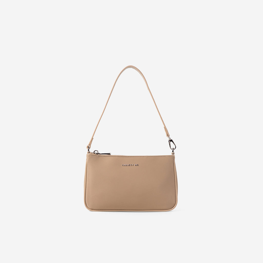 MILO NYLON POUCH- Almond