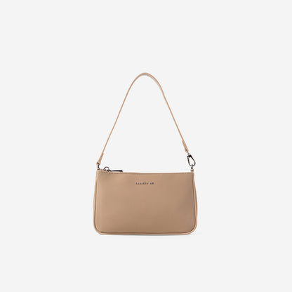 MILO NYLON POUCH- Almond