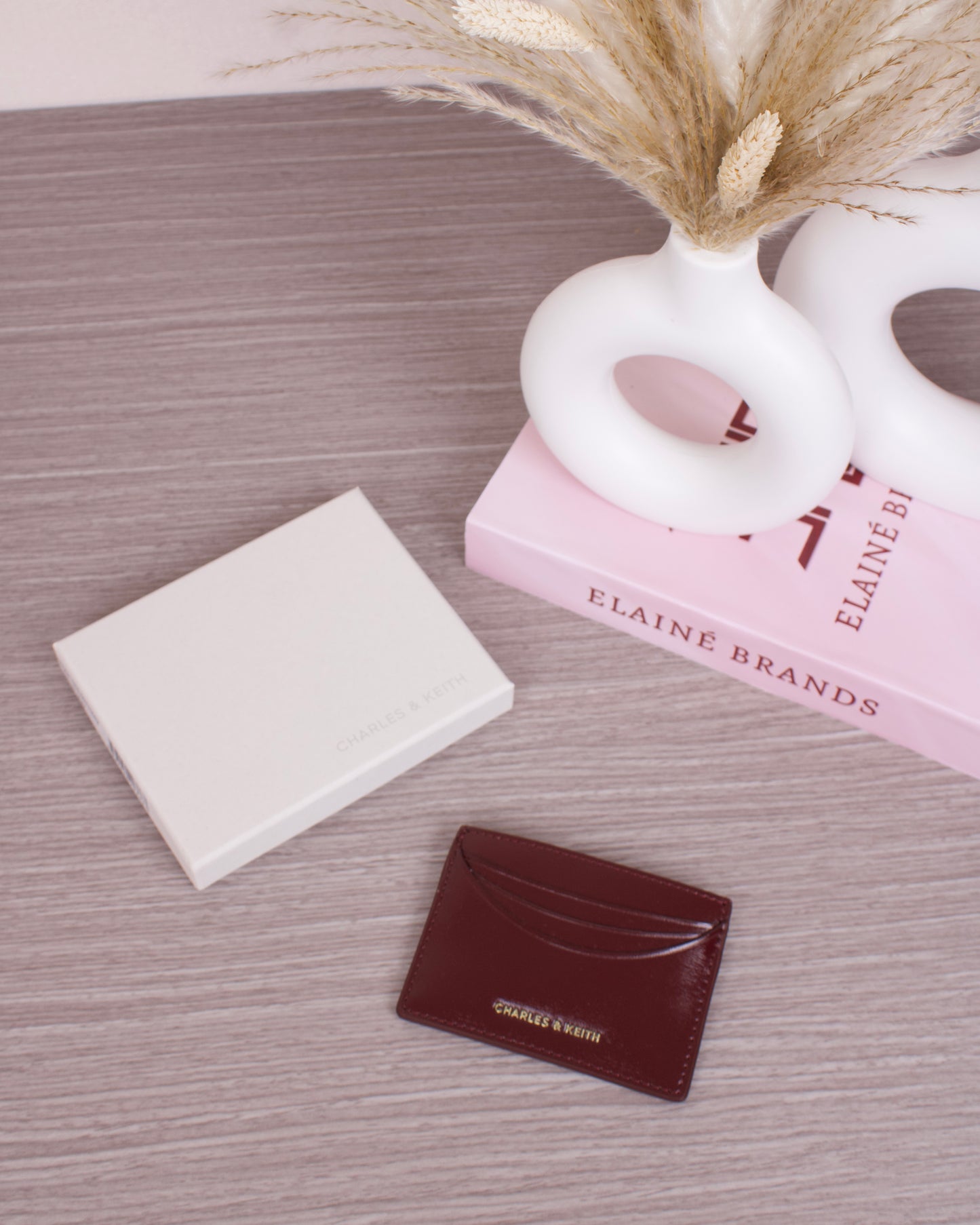 Sigrid Card Holder - Mulberry Plum