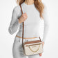 Jet Set Large Logo Crossbody Bag - VANILLA