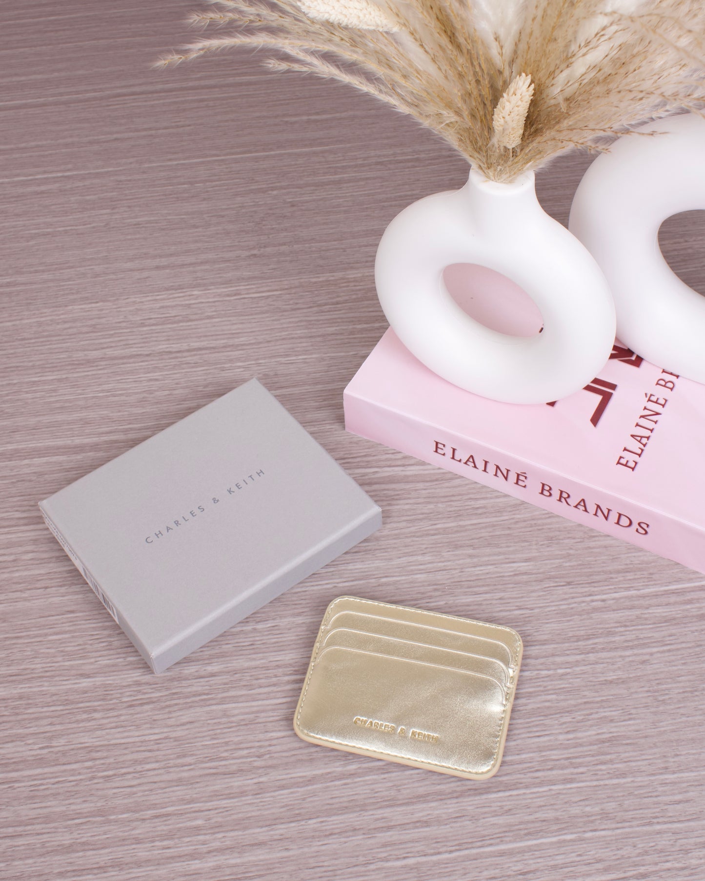 Multi-Slot Card Holder - Gold