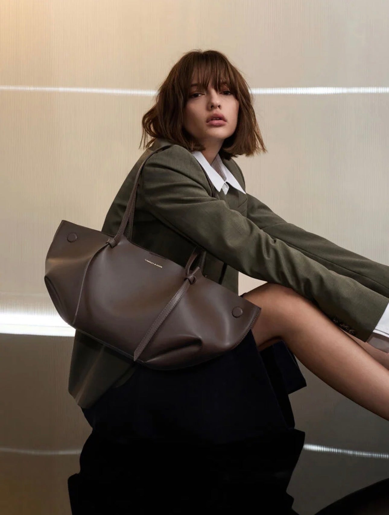 Calla Tote Bag - Espresso Brown