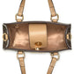 Earlene Logo Mini Satchel- Brown