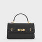 Arlet Belted Top Handle Bag - Black