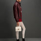 Cressida Quilted Top Handle Bag - Cream