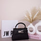 Elise Top Handle Bag - Black