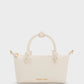 Sammie Knotted-Handle Tote Bag - Cream