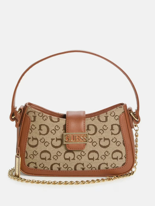 Sabrina Mini Shoulder Bag- Brown