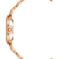Women's Premium Crystal Accented Bracelet Watch Rose Gold/Blue