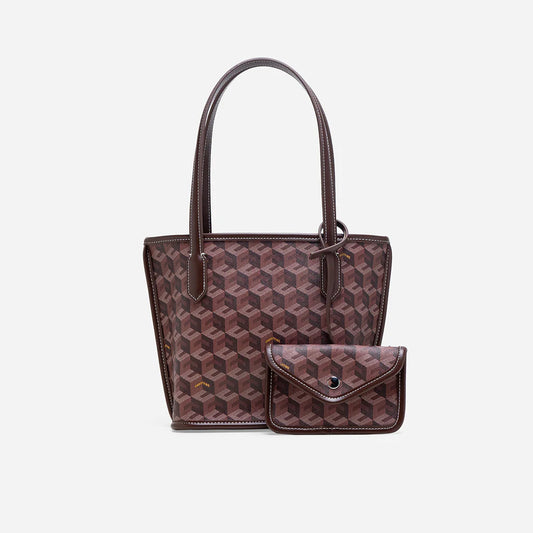 RUSSO MINI TOTE BAG- Brown