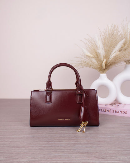 Mini Kerry Tote Bag - Mulberry Plum