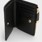 Duo Quilted Small Wallet - Black