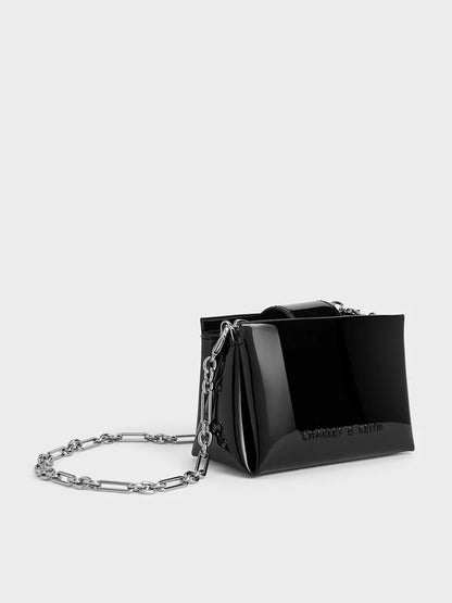 Bosie Patent Micro Bag - Noir