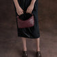 Ivette Woven Shoulder Bag - Wineberry Red