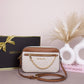 Jet Set Large Logo Crossbody Bag - VANILLA