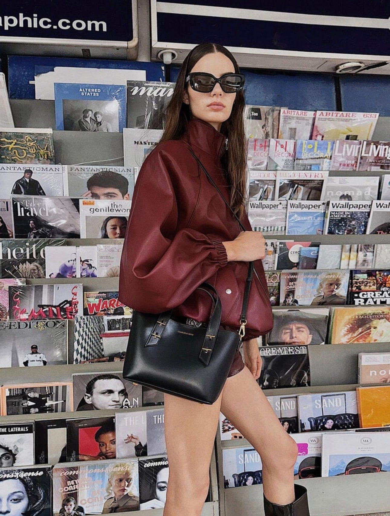 Mini Shania Tote Bag - Black