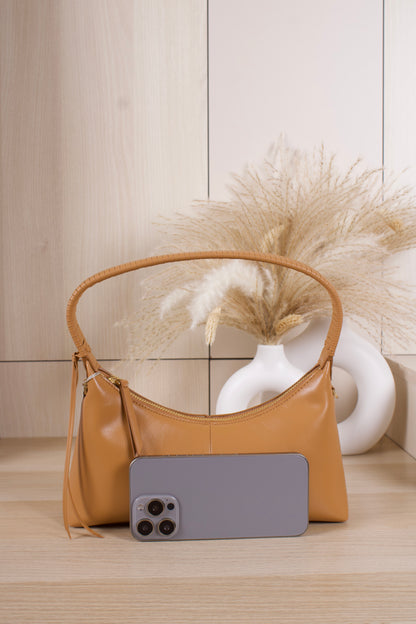 Simone Shoulder Bag - Russet Brown