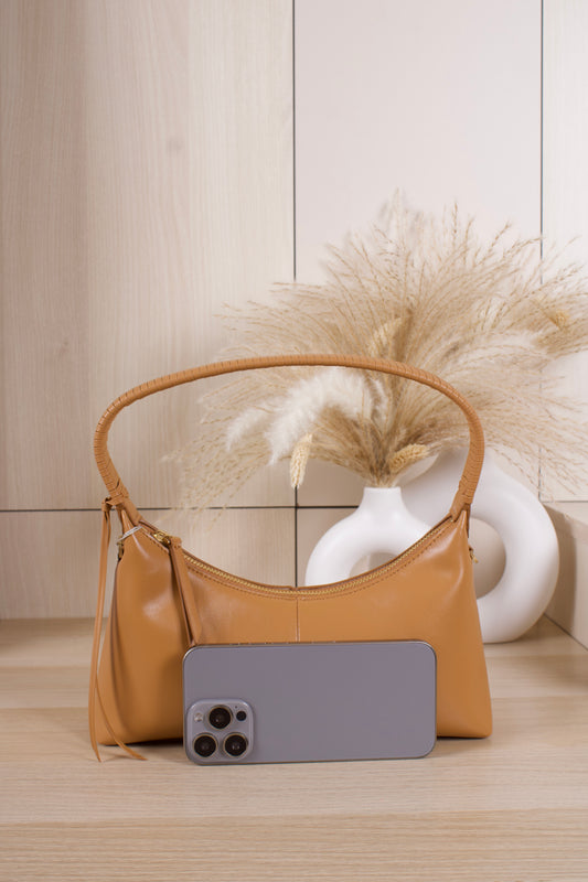 Simone Shoulder Bag - Russet Brown