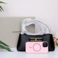 Gabine Leather Trapeze Shoulder Bag - Black