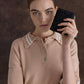Ivette Woven Top-Zip Small Wallet - Noir
