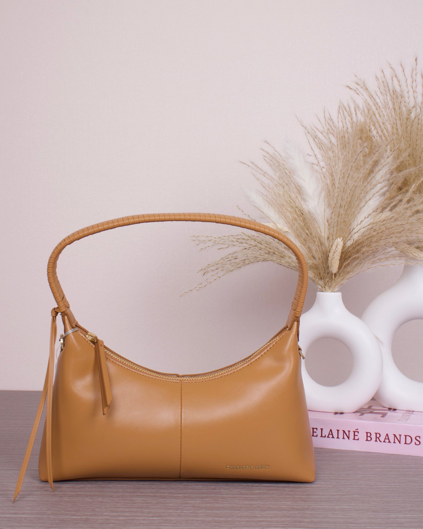 Simone Shoulder Bag - Russet Brown