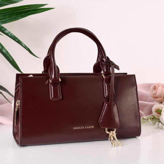 Mini Kerry Tote Bag - Mulberry Plum