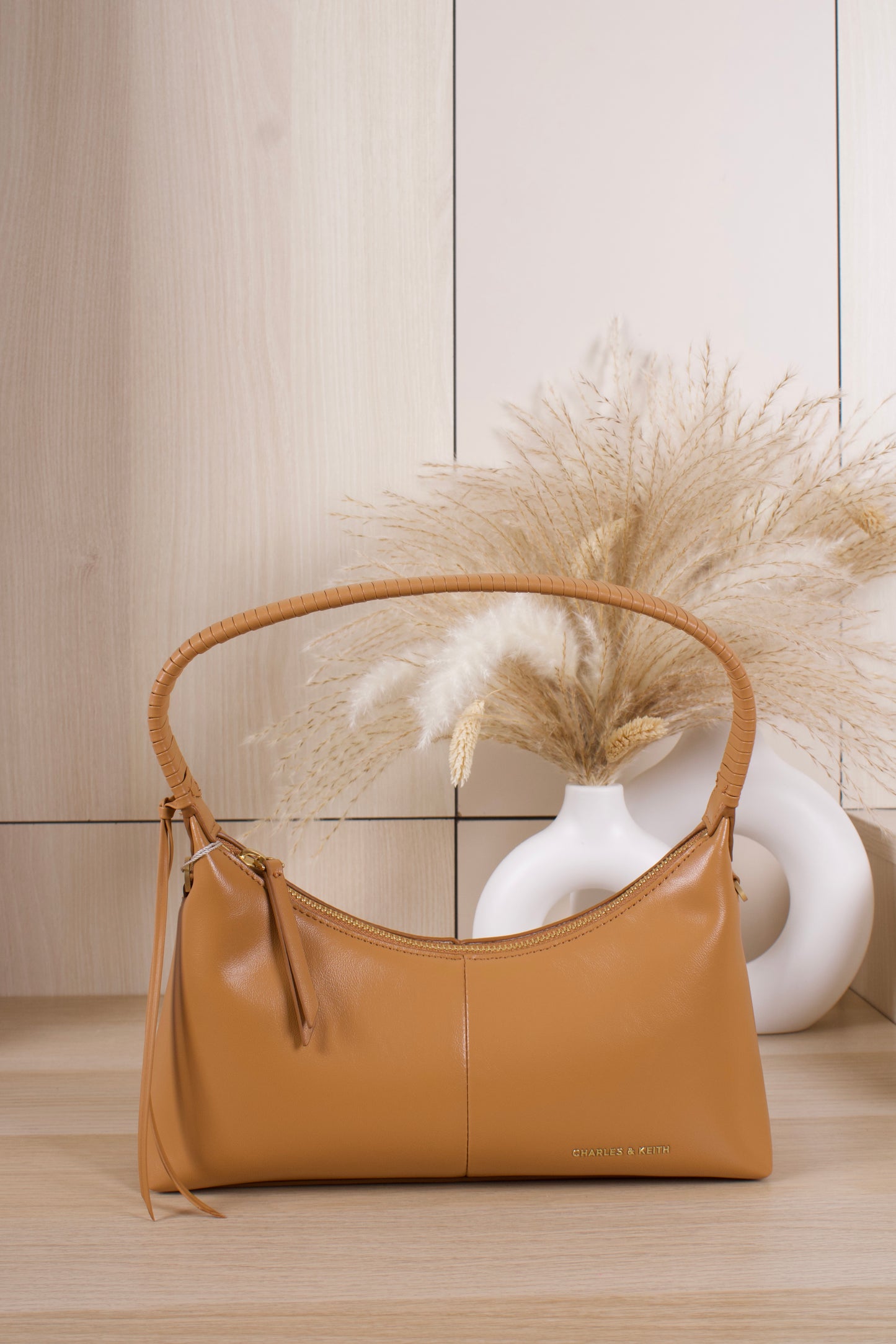 Simone Shoulder Bag - Russet Brown