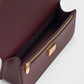 Arlet Belted Top Handle Bag - Wineberry Red